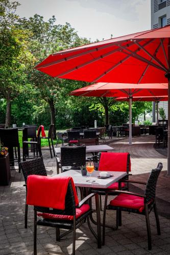 Restaurant, Globana Airport Hotel near Flughafen Leipzig/Halle