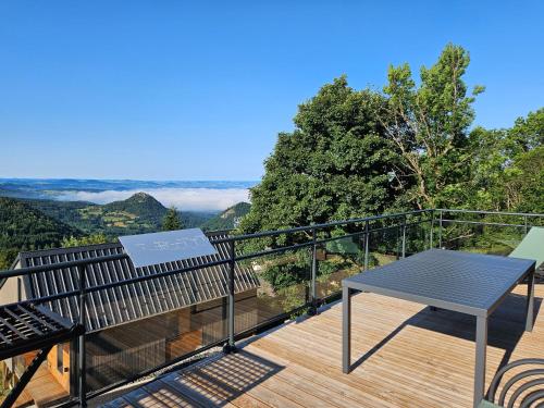 Iekārtas, 3 Chalets avec vue imprenable et SPA in Boussoulet