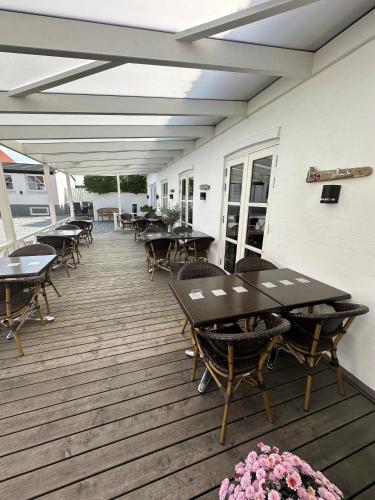 Balcony/terrace, Hjørring Kro in Hjorring
