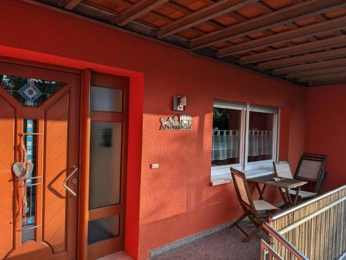 Balcony/terrace, Ferienwohnung Hennessy in Berg