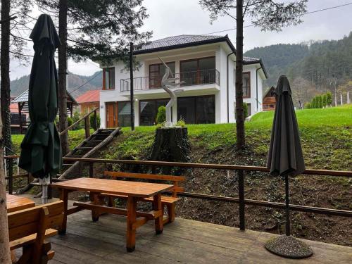 Kilátás, Villa Bella Una-Apartman in Ostrožac