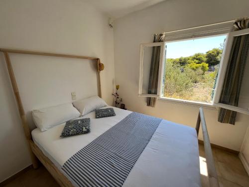 Traditioneel Grieks zomerhuis dichtbij de zee