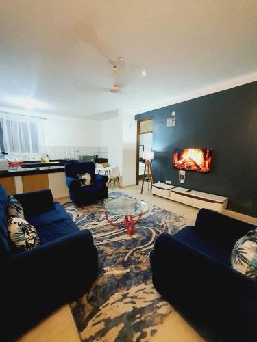 2 bedroom all ensuite located behind Go kart 5 minutes walk to the beach near Severin lodge Neptune  in Mombasa