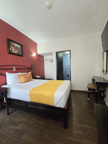 1 double bed
