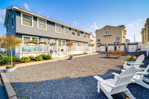 Bright Brigantine Townhome Steps to Beach Access! in 雙桅船市 (NJ)