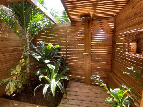 シャワー, Villa bleu karaïbes (Villa bleu karaibes) in セント フランコイス