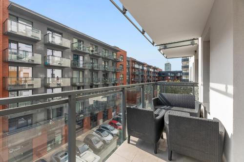 Varanda/terraço, Bastion Wałowa by Q4Apartments in Mlyniska