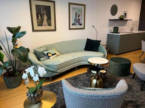 Luxury flat in Sky Park, castle view, free parking, Bratislava (fotografie 5)
