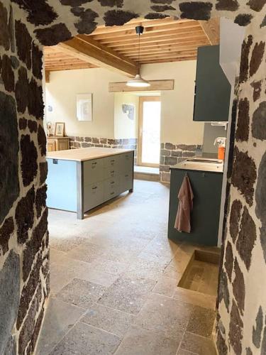 廚房, La maison forte du Goutay in 沙斯皮扎克