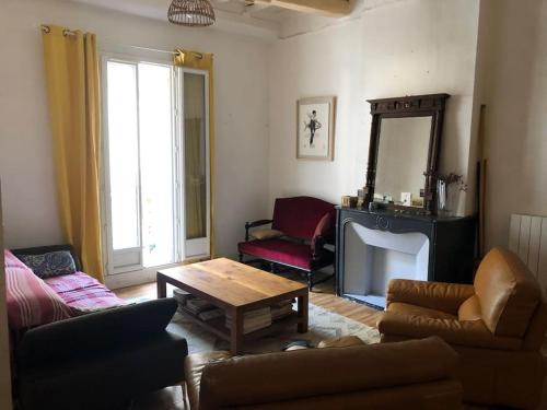 Grand appt central en duplex, 3 chambres, balcon