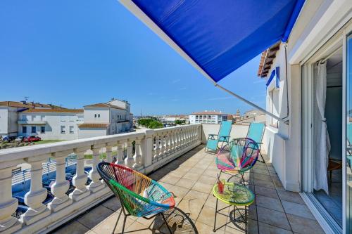 Балкон/тераса, Hotel Camille in Свети-Мари-дьо-ла-Мер