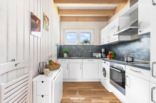 кухня, Ferienhaus Tüddis Huus Olpenitz (Ferienhaus Tuddis Huus Olpenitz) in Oлпеніц