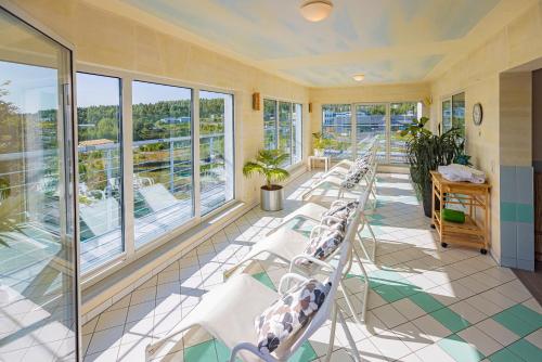 sauna, Business Vital Hotel am Rennsteig in Suhl