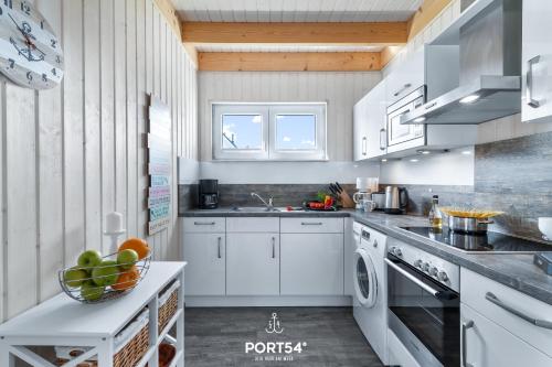 ห้องครัว, Ferienhaus Küstennest Olpenitz (Ferienhaus Kustennest Olpenitz) in โอลเพนิทซ์