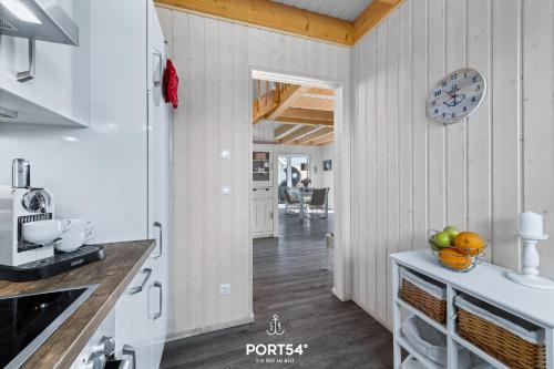 ห้องครัว, Ferienhaus Küstennest Olpenitz (Ferienhaus Kustennest Olpenitz) in โอลเพนิทซ์