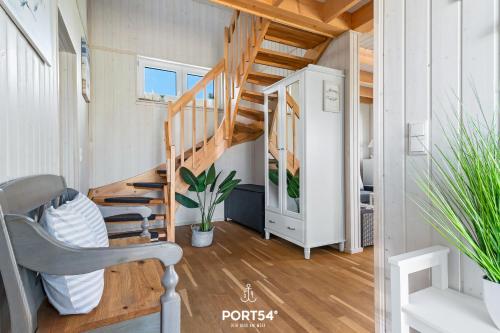 Lobby, Ferienhaus Strandhafer Olpenitz in Olpenitz