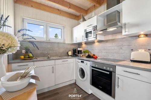 virtuvė, Ferienhaus Strandglück Olpenitz (Ferienhaus Strandgluck Olpenitz) in Olpenitzas
