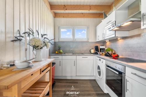 virtuvė, Ferienhaus Strandglück Olpenitz (Ferienhaus Strandgluck Olpenitz) in Olpenitzas
