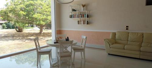 共用Lounge/電視區, Villa Giulia in 叙拉古市郊