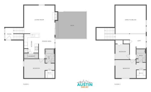 Comfortable Living in ATX with Private Deck and Office in Austin, USA