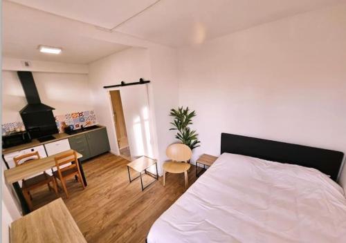 NERO studio confort tt équipé! Paris Villejuif métro 7 et 14 - Location saisonnière - Villejuif