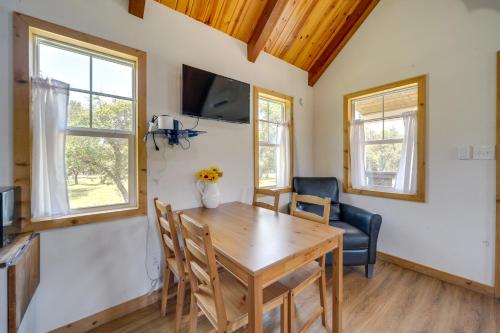 Serene Hill Country Cabin with Deck Near Wineries! in Fredericksburg, USA