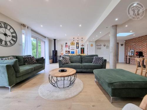 Maison avec grand jardin clos, baby-foot, barbecue, garage, Wi-Fi - Calme et confort en Flandre - FR-1-510-221 gîte à louer Steenvoorde