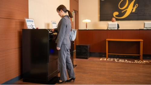 JR-East Hotel Mets Fukushima in 福島