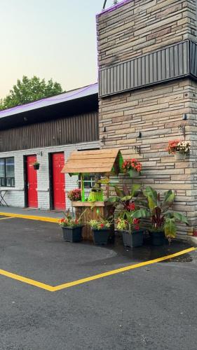 A szálláshely kívülről, Crestwood Motel in Burlington (Ontario)
