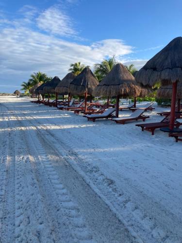 Depa en Playa Resort Baja Densidad solo Rentas Largo Plazo 90d o más, Cancún (Foto 9)