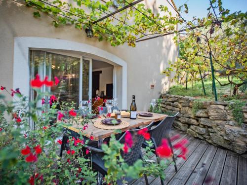 Erkély/terasz, La Pinede in Faucon