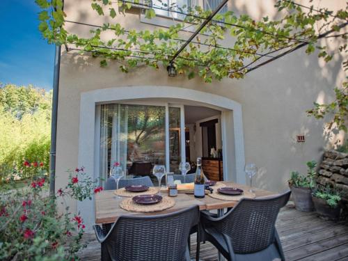 Erkély/terasz, La Pinede in Faucon