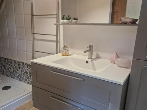 Fürdőszoba, La petite Pinede in Faucon