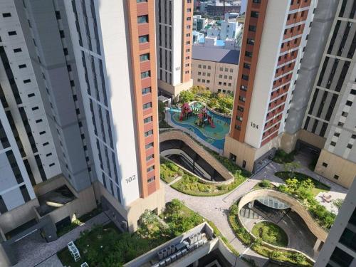 軍浦 Geumjeong St1 Minute Seoul, Gangnam Transportation NICE シングルルーム ロビー