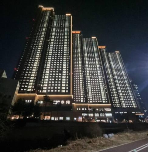 軍浦 Geumjeong St1 Minute Seoul, Gangnam Transportation NICE シングルルーム 眺望