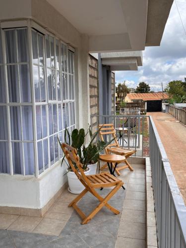 Balkon/Terrasse, WhiteRose Apartments in Meru