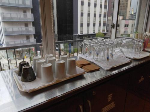 Közös társalgó / TV, Hostel OGK near Umeda Sky Épület