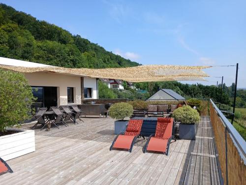 La villa des pilotis gîte à louer Saint-Paul-sur-Risle
