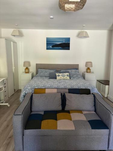 Basement studio apartment