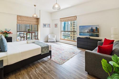 La Buena Vida Holiday Homes - Deluxe, very spacious 5 Bedroom plus maidroom in Best location of JBR, Near to Beach, Marina and Tram station, Dubaj (fotografie 3)
