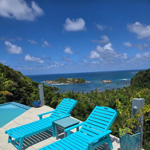 Swimming pool, Hodges Bay House in Calibishie