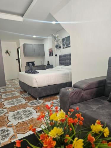 Candy Beach Seaview Jomtien Room Type - Studio with Terrace