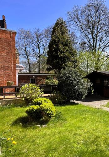 tuin, Villa Daheim in Borkum