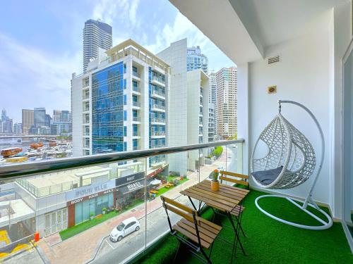 Luxury Studio w Marina View & New Furnishings for 4 Pax, Dubái (foto 4)