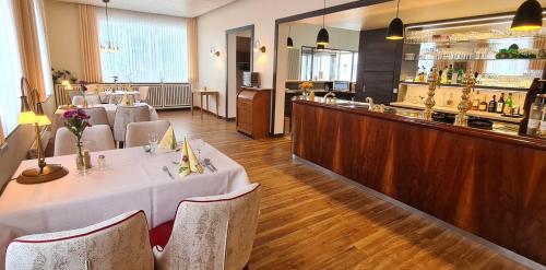 Restaurant, Hotel Hessischer Hof in Melsungen