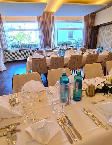 Restaurant, Hotel Hessischer Hof in Melsungen