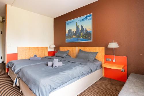 Nähe Frankfurt Messe mit Netflix und Balkon, Франкфурт-на-Майне (фото 4)