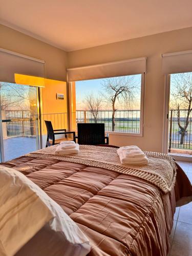 Casa Laguna de Gomez, con increíble vista a la laguna-