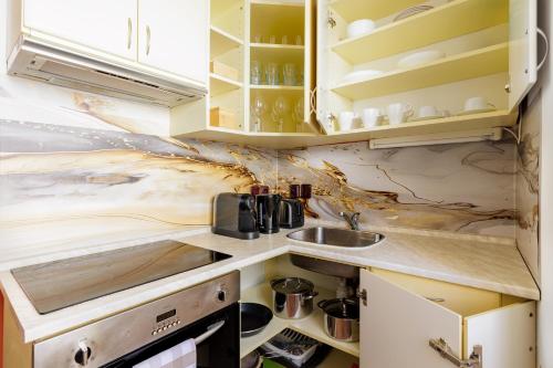 Kitchen, Apartmany v centru in Ceska Lipa