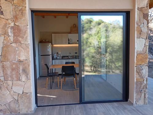 balkon/terasa, Cabaña VenTeVeo Chakra de Montaña (Cabana VenTeVeo Chakra de Montana) in Atos Pampa